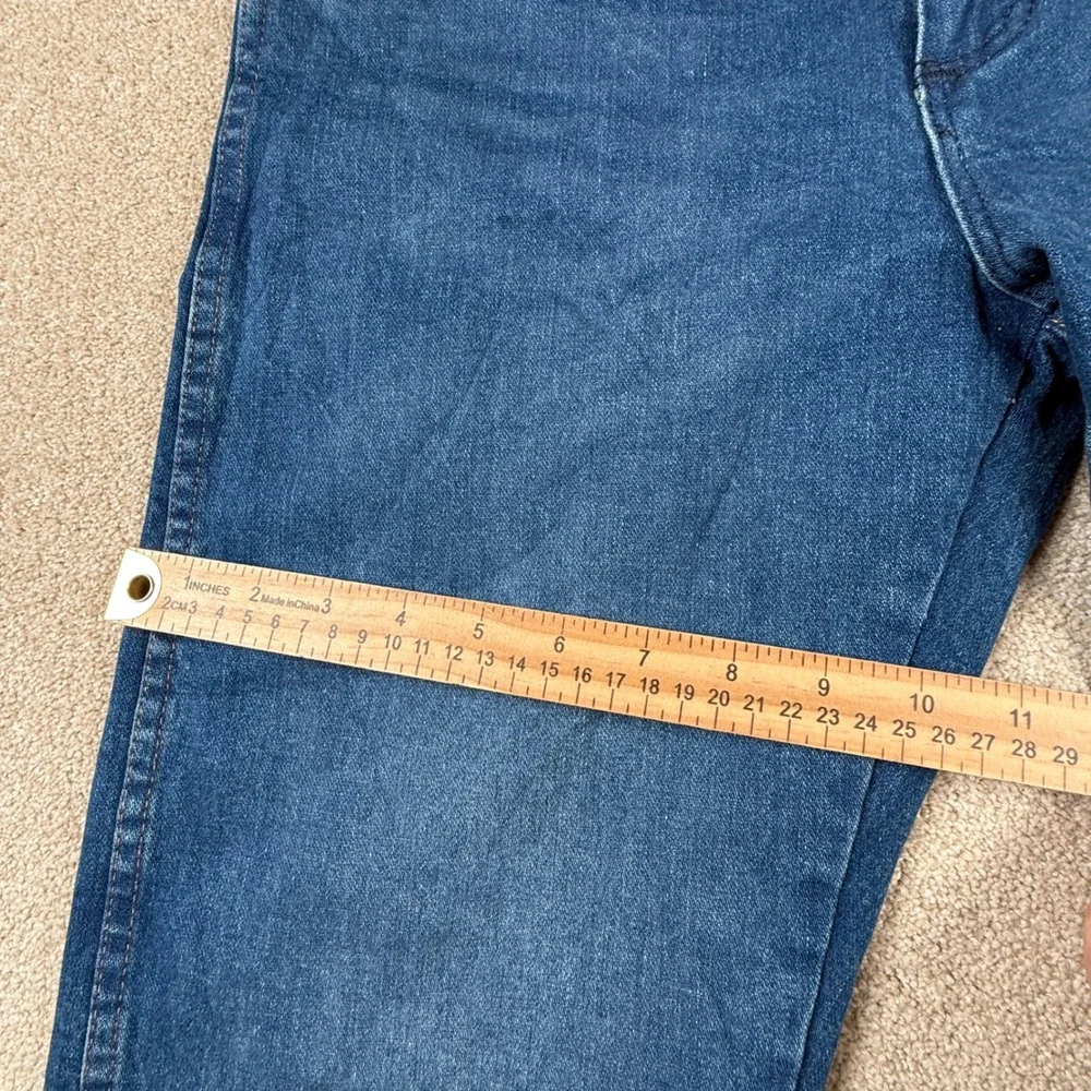 Wrangler Cowboy Cut‎ Straight Leg Blue Denim Jeans Mens 31x29.5 High Rise